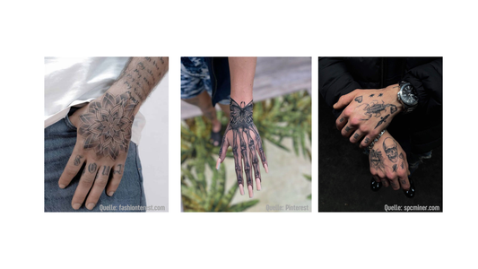 Hand-Tattoo-Trends 2025: Stilvolle Statements für mutige Hände