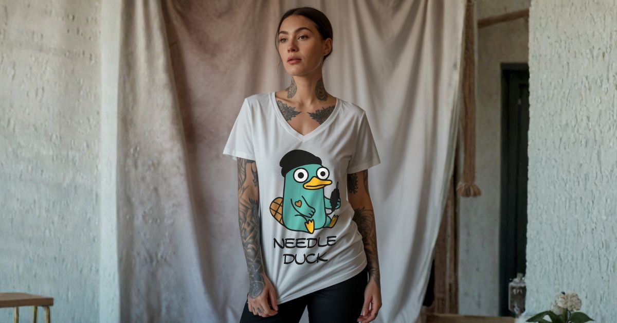 Damen Shirts (Black Drop)