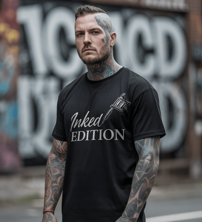 Exklusive T-Shirts für Tätowierte bei Inked Mafia! Zeige deinen Stil und bringe deine Tattoos mit unseren einzigartigen Designs zur Geltung