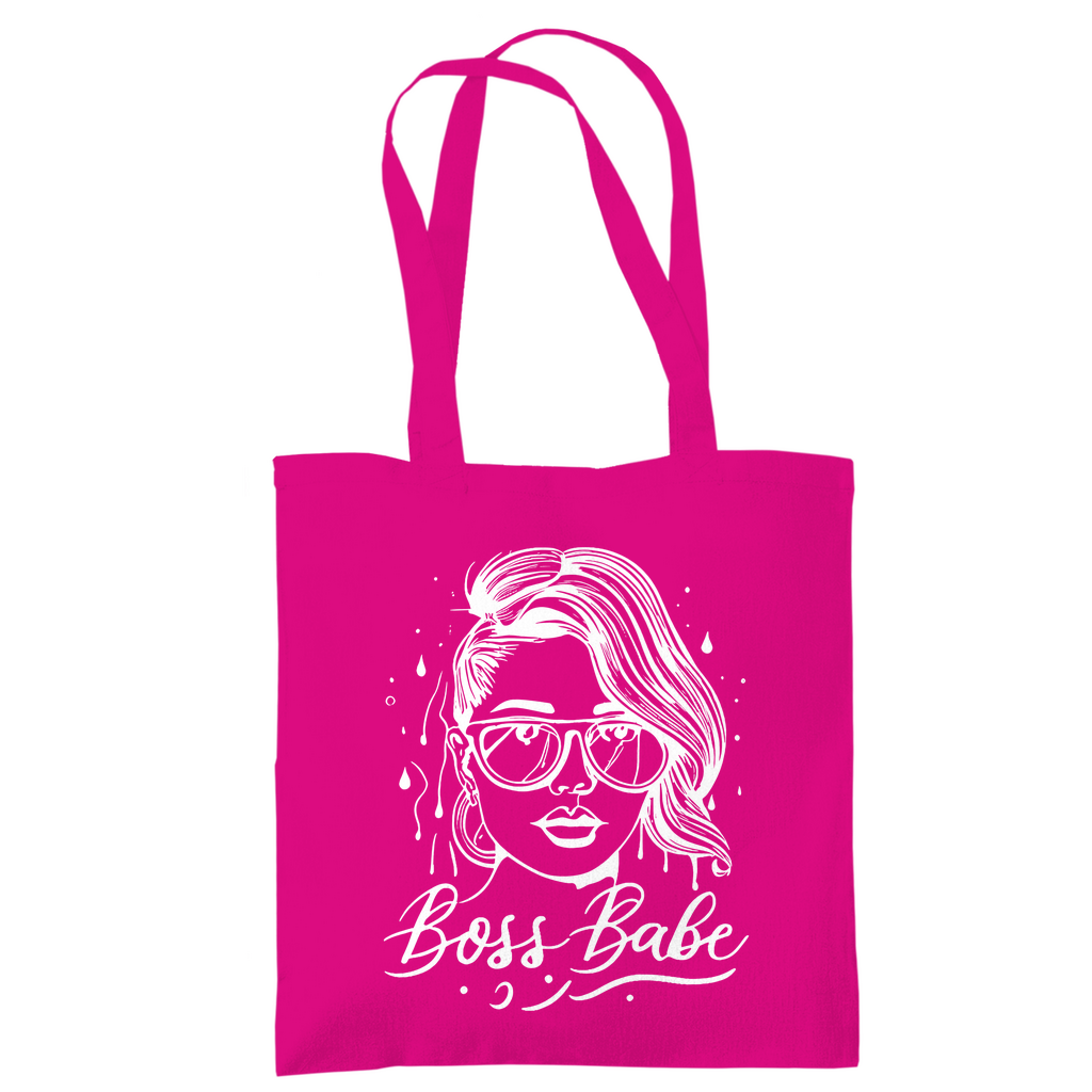 Boss Babe - Jutebeutel Accessories Pink Tattoo Fashion von inked-mafia.de. Dieses Teil gehört in jeden Kleiderschrank eines inked-rebels! Finde ideale Geschenke für Tätowierte, Tattoofans oder Tätowierer.