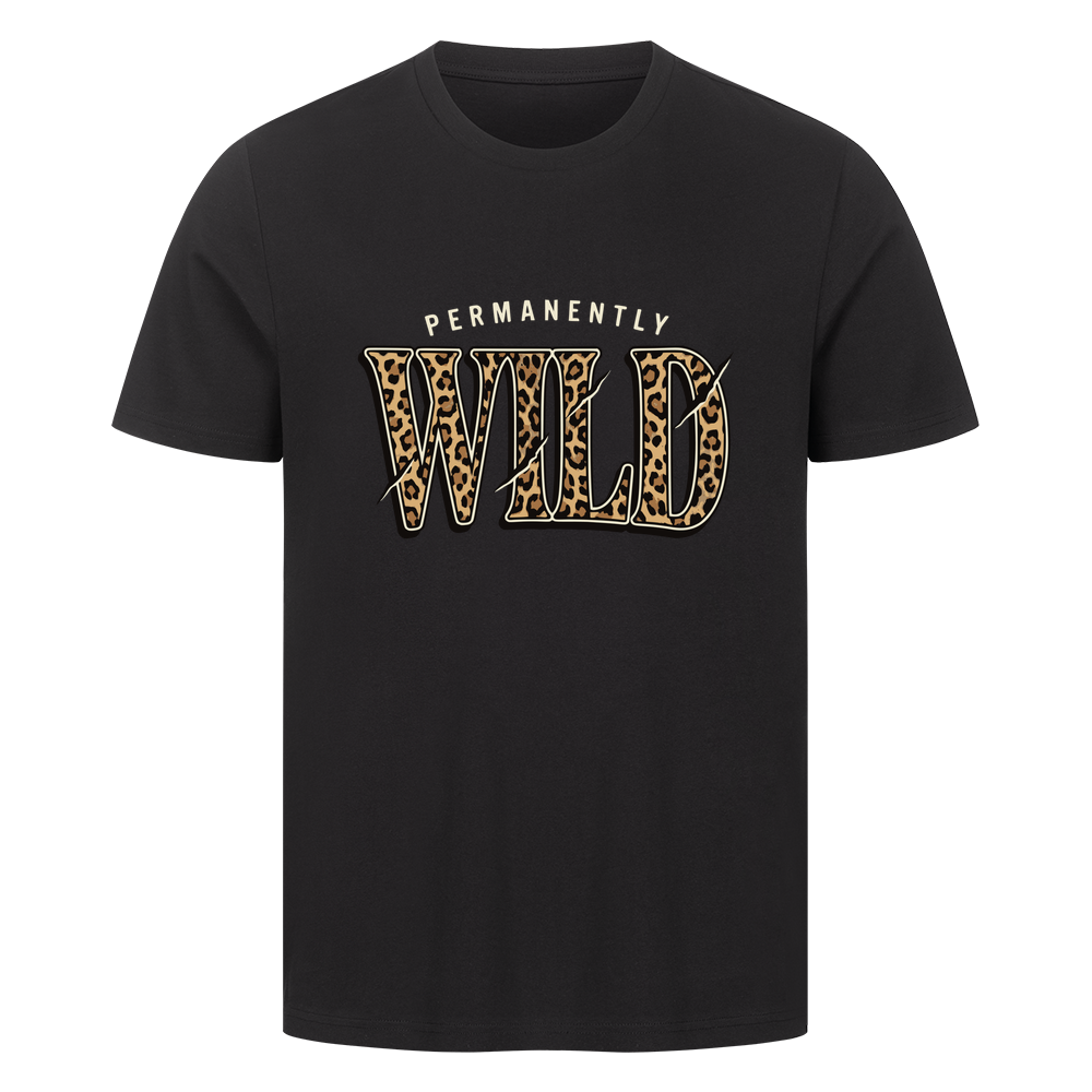 Permanently Wild - Premium Shirt T-Shirt S Schwarz Tattoo Fashion von inked-mafia.de. Dieses Teil gehört in jeden Kleiderschrank eines inked-rebels! Finde ideale Geschenke für Tätowierte, Tattoofans oder Tätowierer.