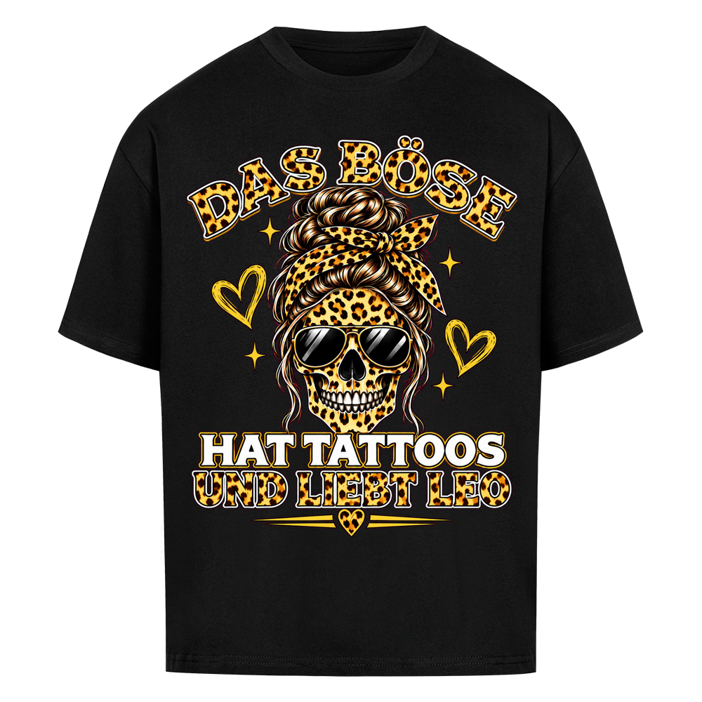 Das Böse - Heavy Oversized Shirt T-Shirt XS Schwarz Tattoo Fashion von inked-mafia.de. Dieses Teil gehört in jeden Kleiderschrank eines inked-rebels! Finde ideale Geschenke für Tätowierte, Tattoofans oder Tätowierer.