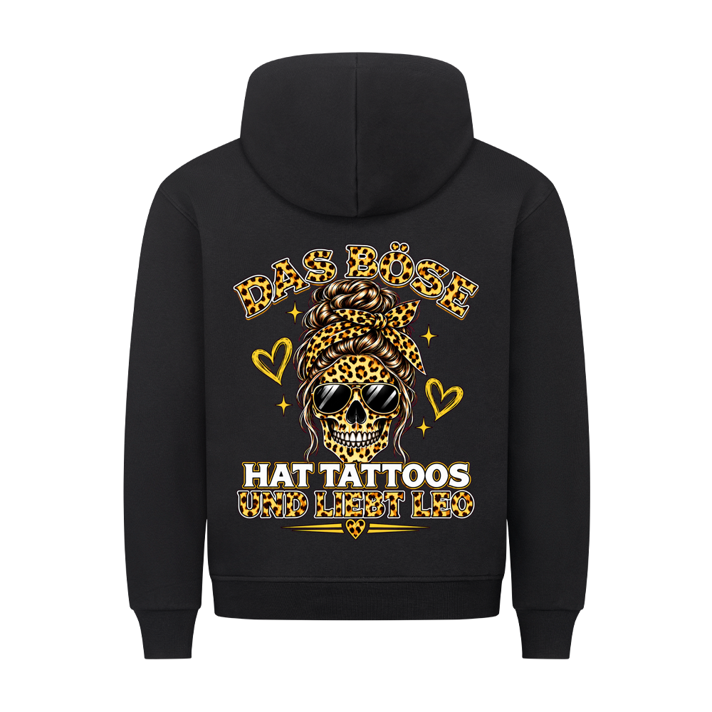 Das Böse - Backprint Hoodie Hoodie S Schwarz Tattoo Fashion von inked-mafia.de. Dieses Teil gehört in jeden Kleiderschrank eines inked-rebels! Finde ideale Geschenke für Tätowierte, Tattoofans oder Tätowierer.