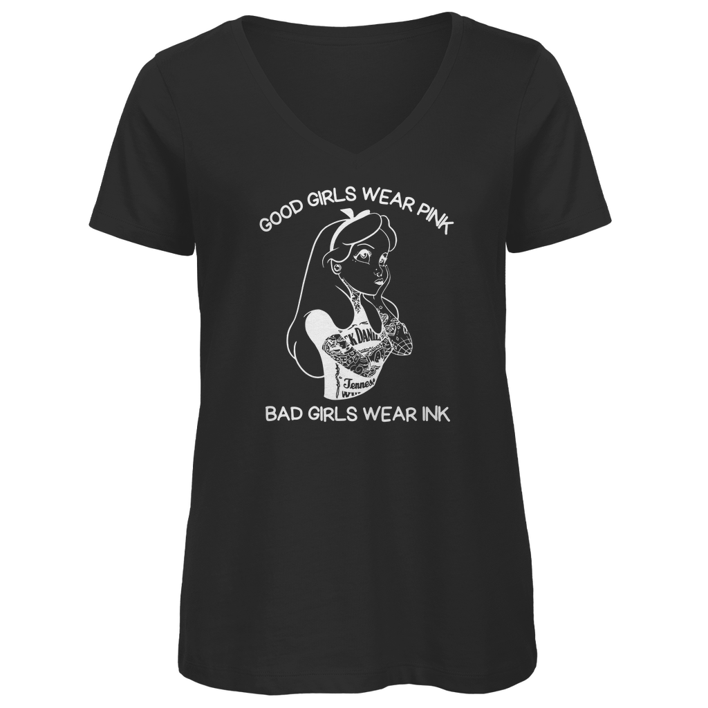 Bad Girls - Damen Shirt Clothes Schwarz XS Tattoo Fashion von inked-mafia.de. Dieses Teil gehört in jeden Kleiderschrank eines inked-rebels! Finde ideale Geschenke für Tätowierte, Tattoofans oder Tätowierer.