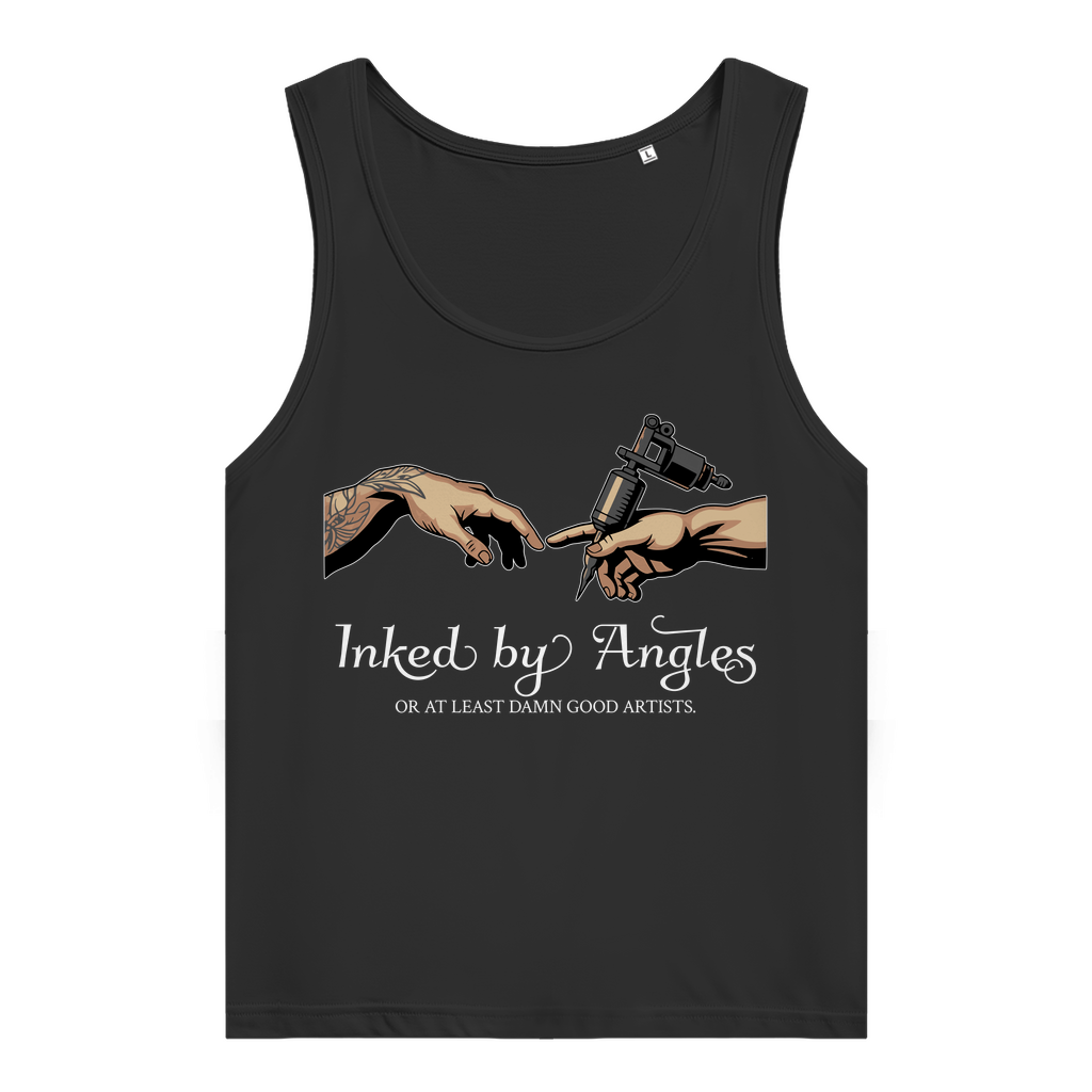 Angles - Damen Tank Top Clothes Schwarz XS Tattoo Fashion von inked-mafia.de. Dieses Teil gehört in jeden Kleiderschrank eines inked-rebels! Finde ideale Geschenke für Tätowierte, Tattoofans oder Tätowierer.