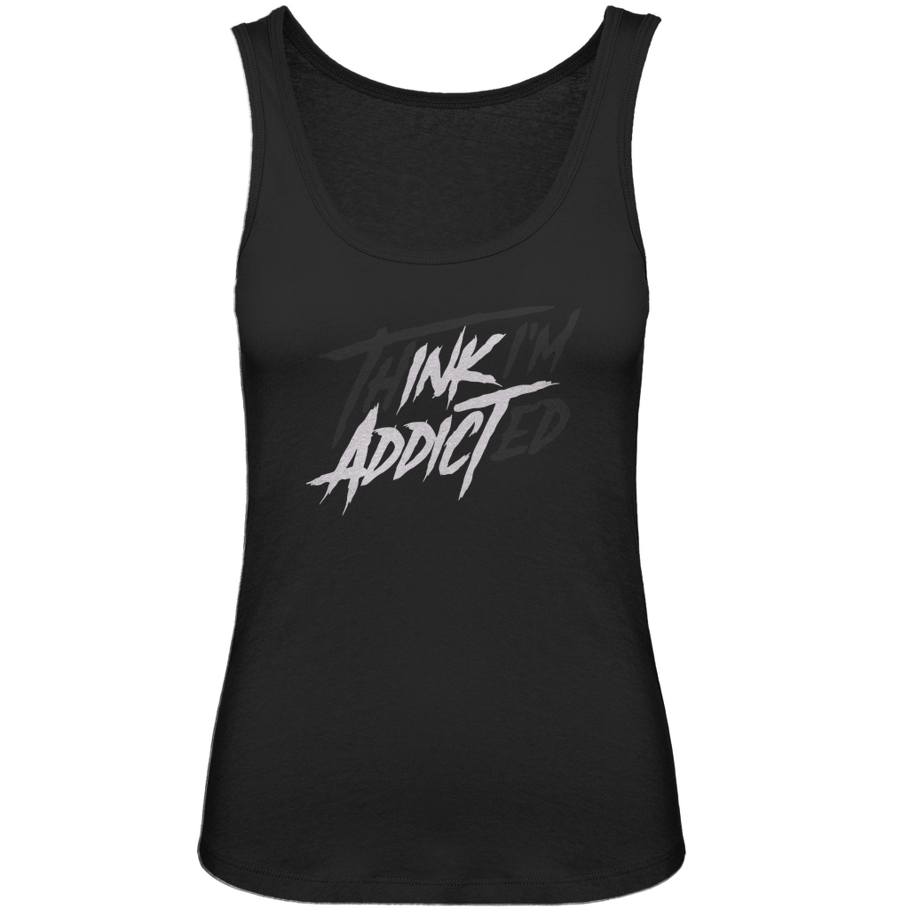 Ink Addict - Damen Tank Top Clothes Schwarz XS Tattoo Fashion von inked-mafia.de. Dieses Teil gehört in jeden Kleiderschrank eines inked-rebels! Finde ideale Geschenke für Tätowierte, Tattoofans oder Tätowierer.