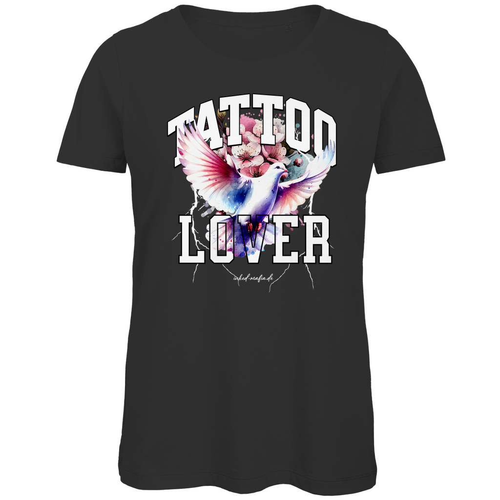 Tattoolover - Damen Shirt Clothes  Schwarz XS  Tattoo Fashion von inked-mafia.de. Dieses Teil gehört in jeden Kleiderschrank eines inked-rebels! Finde ideale Geschenke für Tätowierte, Tattoofans oder Tätowierer.