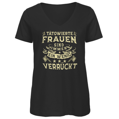 Tätowierte Frauen - Damen Shirt Clothes  Schwarz XS  Tattoo Fashion von inked-mafia.de. Dieses Teil gehört in jeden Kleiderschrank eines inked-rebels! Finde ideale Geschenke für Tätowierte, Tattoofans oder Tätowierer.