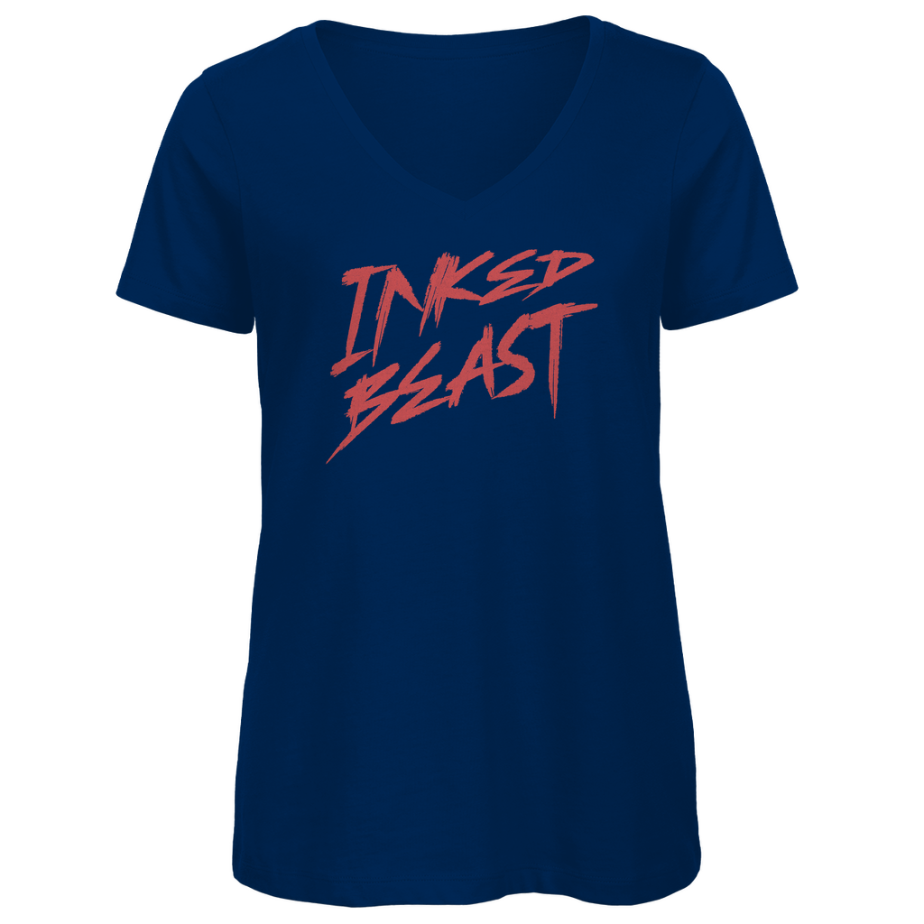 Inked Beast - Damen Shirt Clothes  Navy Blue XS  Tattoo Fashion von inked-mafia.de. Dieses Teil gehört in jeden Kleiderschrank eines inked-rebels! Finde ideale Geschenke für Tätowierte, Tattoofans oder Tätowierer.