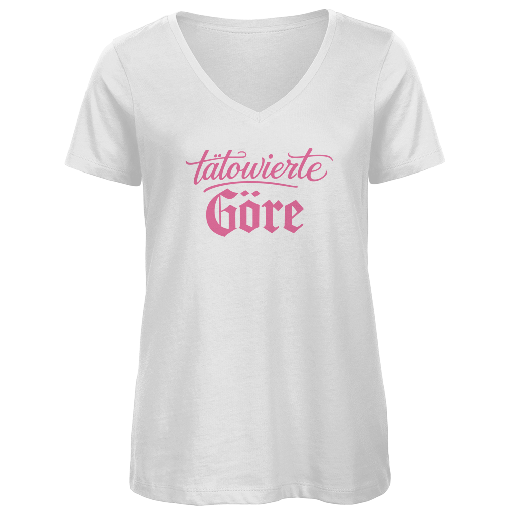 Göre - Damen Shirt Clothes Weiß XS Tattoo Fashion von inked-mafia.de. Dieses Teil gehört in jeden Kleiderschrank eines inked-rebels! Finde ideale Geschenke für Tätowierte, Tattoofans oder Tätowierer.
