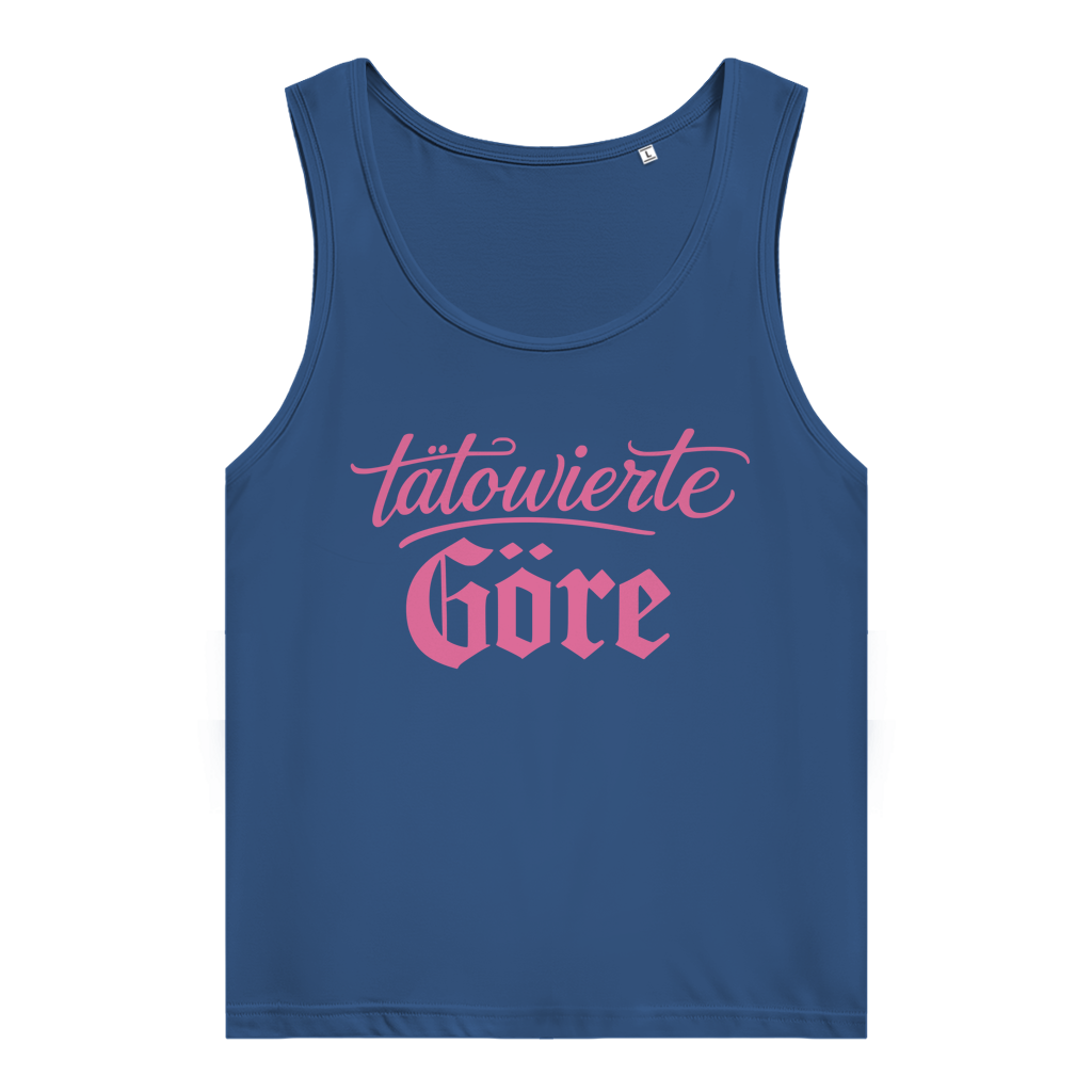 Göre - Damen Tank Top Clothes Navy Blue XS Tattoo Fashion von inked-mafia.de. Dieses Teil gehört in jeden Kleiderschrank eines inked-rebels! Finde ideale Geschenke für Tätowierte, Tattoofans oder Tätowierer.