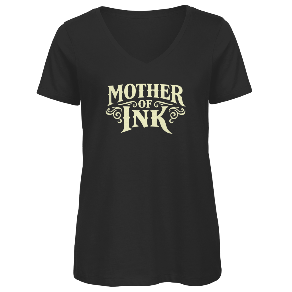 Mother of Ink - Damen Shirt Clothes Schwarz XS Tattoo Fashion von inked-mafia.de. Dieses Teil gehört in jeden Kleiderschrank eines inked-rebels! Finde ideale Geschenke für Tätowierte, Tattoofans oder Tätowierer.