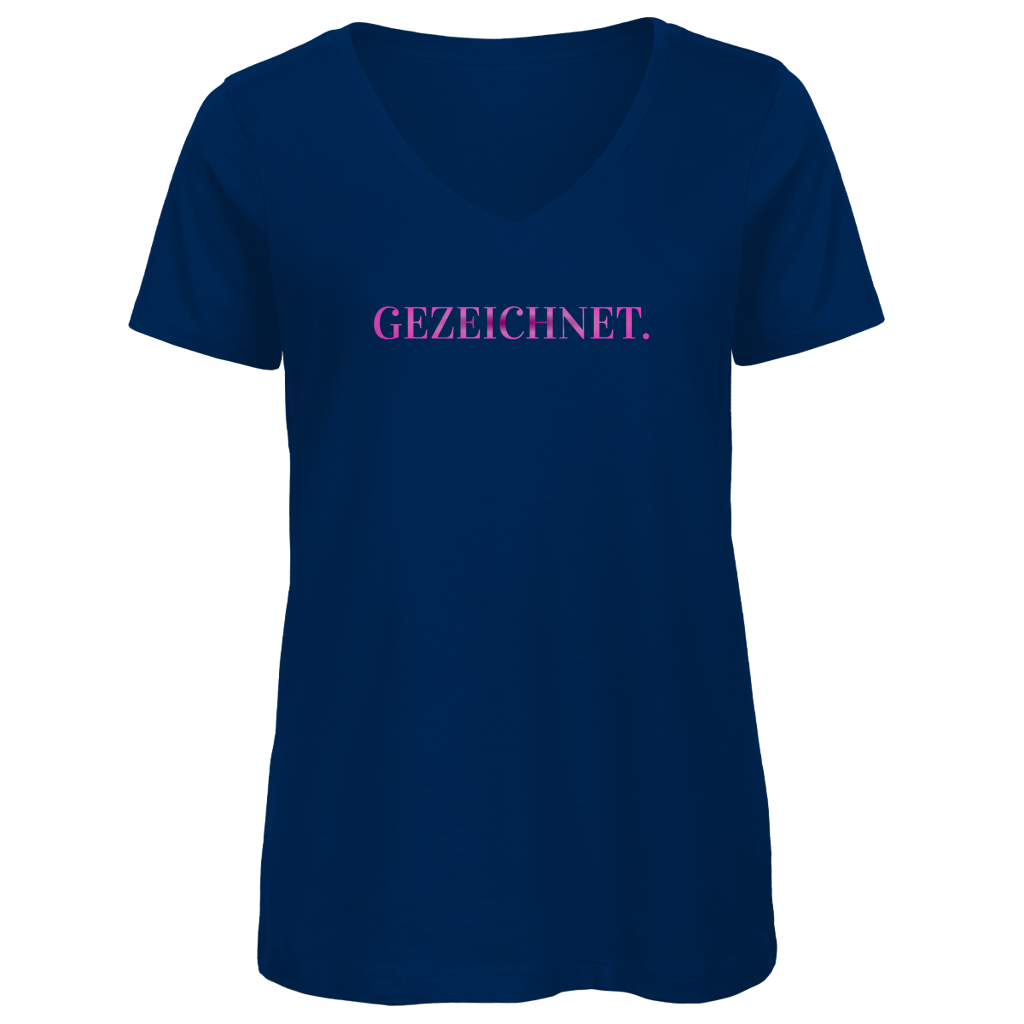 Gezeichnet. - Damen Shirt Clothes Navy Blue XS Tattoo Fashion von inked-mafia.de. Dieses Teil gehört in jeden Kleiderschrank eines inked-rebels! Finde ideale Geschenke für Tätowierte, Tattoofans oder Tätowierer.
