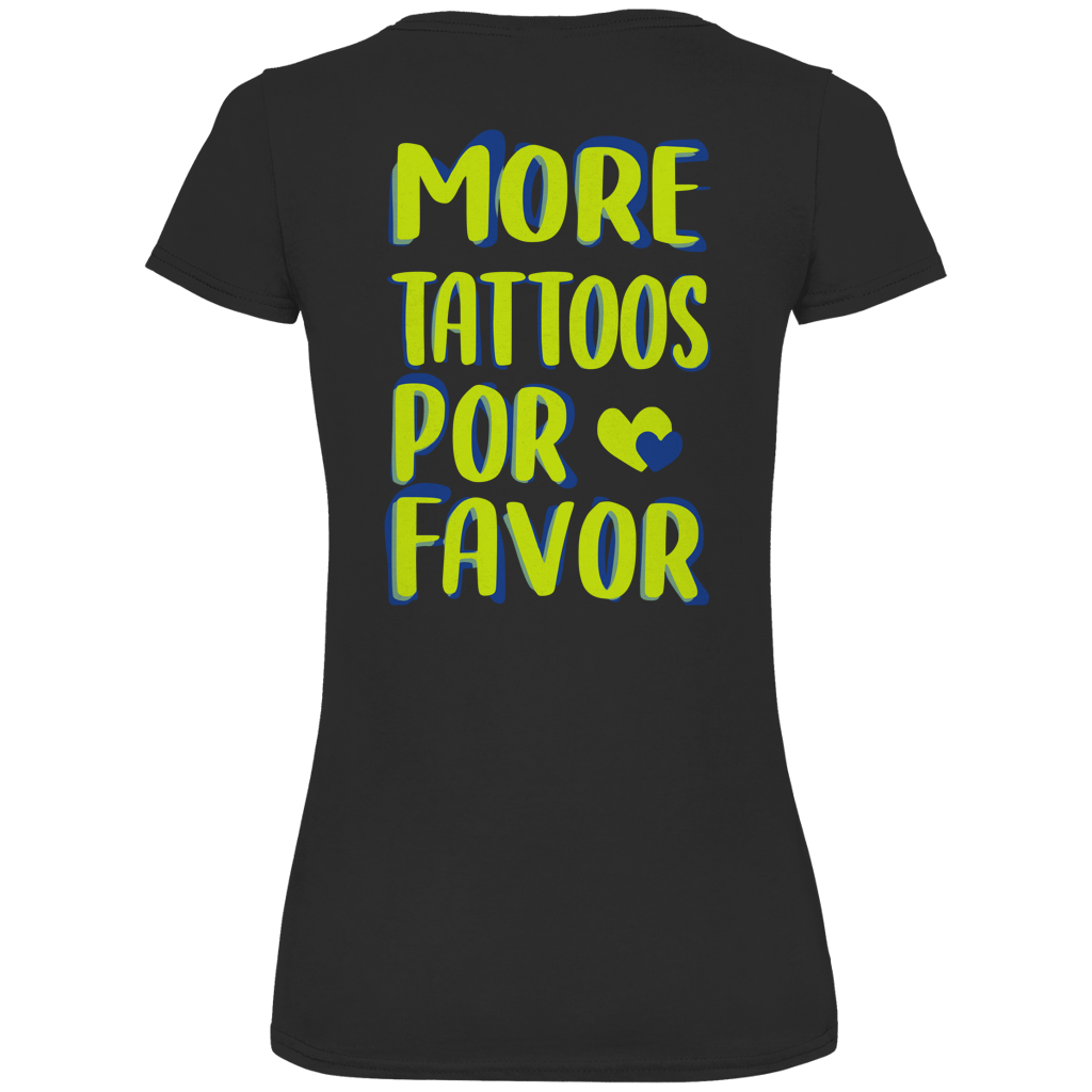 More Tattoos - Damen Shirt
