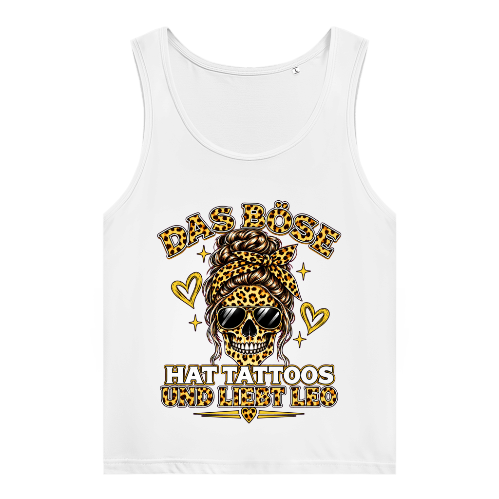 Das Böse - Damen Tank-Top Clothes Weiß XS Tattoo Fashion von inked-mafia.de. Dieses Teil gehört in jeden Kleiderschrank eines inked-rebels! Finde ideale Geschenke für Tätowierte, Tattoofans oder Tätowierer.
