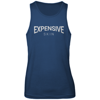 Expensive Skin - Herren Tank Top Clothes Navy Blue S Tattoo Fashion von inked-mafia.de. Dieses Teil gehört in jeden Kleiderschrank eines inked-rebels! Finde ideale Geschenke für Tätowierte, Tattoofans oder Tätowierer.