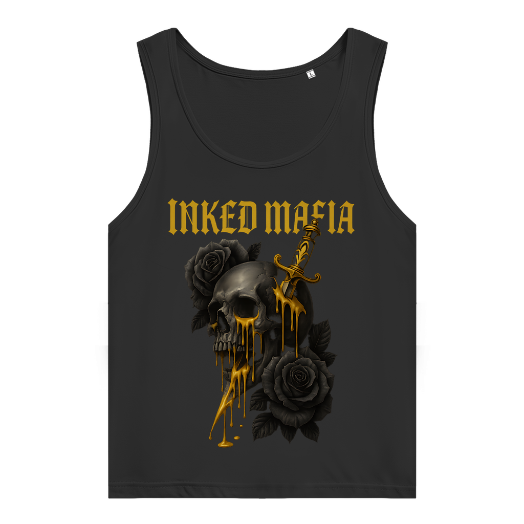 Eternal Cut - Damen Tank Top Clothes Schwarz XS Tattoo Fashion von inked-mafia.de. Dieses Teil gehört in jeden Kleiderschrank eines inked-rebels! Finde ideale Geschenke für Tätowierte, Tattoofans oder Tätowierer.