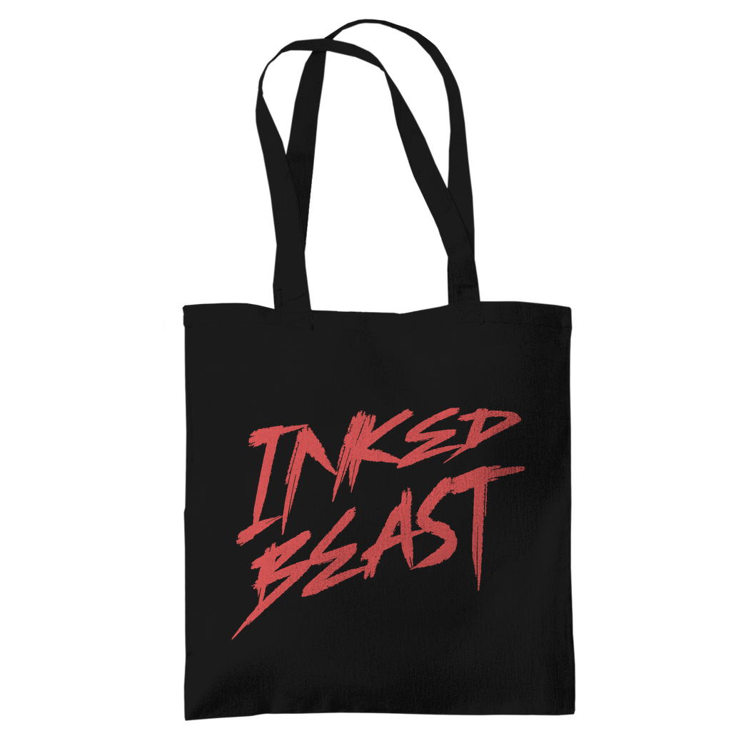 Inked Beast - Jutebeutel Accessories Schwarz Tattoo Fashion von inked-mafia.de. Dieses Teil gehört in jeden Kleiderschrank eines inked-rebels! Finde ideale Geschenke für Tätowierte, Tattoofans oder Tätowierer.