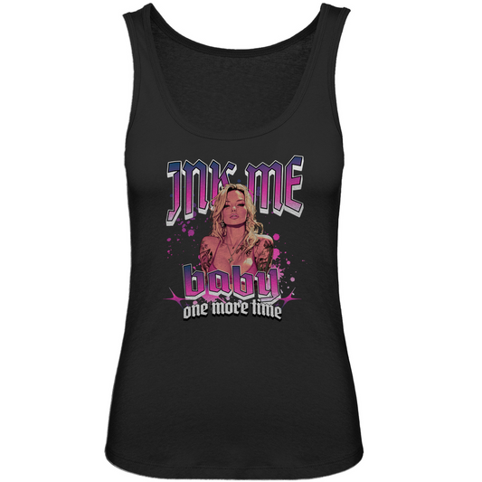 Ink me baby - Damen Tank Top Clothes  Schwarz XS  Tattoo Fashion von inked-mafia.de. Dieses Teil gehört in jeden Kleiderschrank eines inked-rebels! Finde ideale Geschenke für Tätowierte, Tattoofans oder Tätowierer.