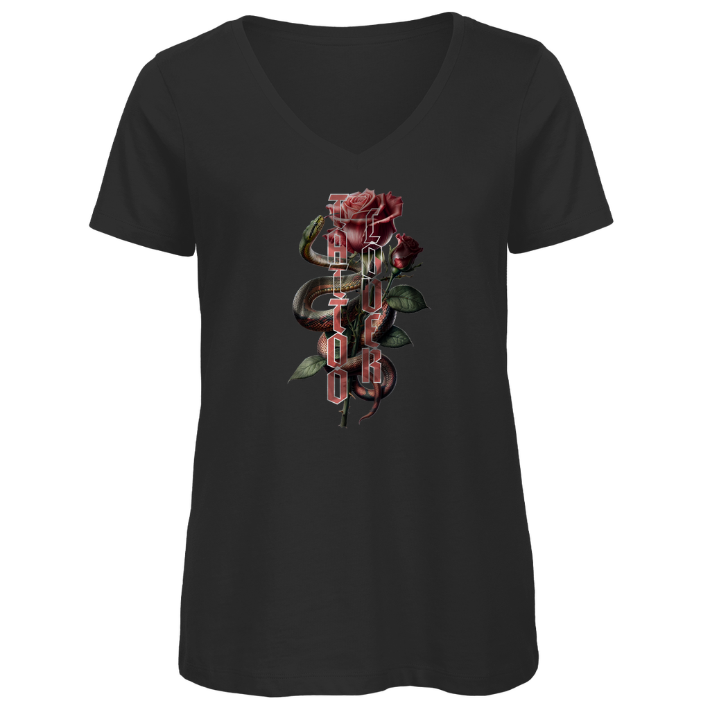 Tattoolover - Damen Shirt Clothes Schwarz XS Tattoo Fashion von inked-mafia.de. Dieses Teil gehört in jeden Kleiderschrank eines inked-rebels! Finde ideale Geschenke für Tätowierte, Tattoofans oder Tätowierer.