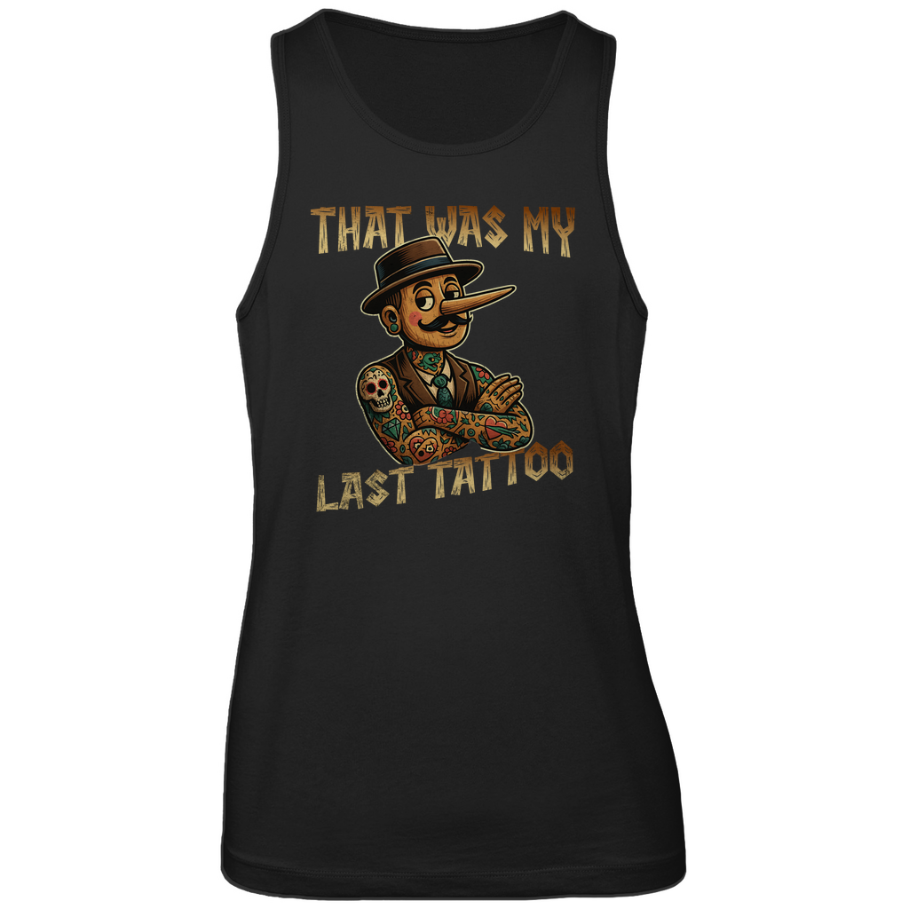 Last Tattoo - Herren Tank Top Clothes Schwarz S Tattoo Fashion von inked-mafia.de. Dieses Teil gehört in jeden Kleiderschrank eines inked-rebels! Finde ideale Geschenke für Tätowierte, Tattoofans oder Tätowierer.