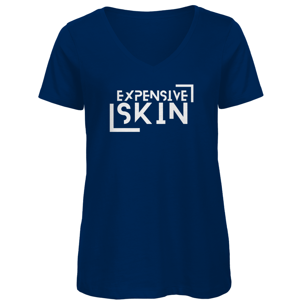 Expensive Skin - Damen Shirt Clothes  Navy Blue XS  Tattoo Fashion von inked-mafia.de. Dieses Teil gehört in jeden Kleiderschrank eines inked-rebels! Finde ideale Geschenke für Tätowierte, Tattoofans oder Tätowierer.