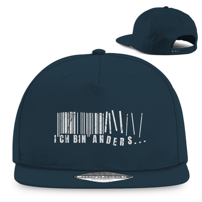 Anders - Snapback Cap Accessories  Navy Blue   Tattoo Fashion von inked-mafia.de. Dieses Teil gehört in jeden Kleiderschrank eines inked-rebels! Finde ideale Geschenke für Tätowierte, Tattoofans oder Tätowierer.