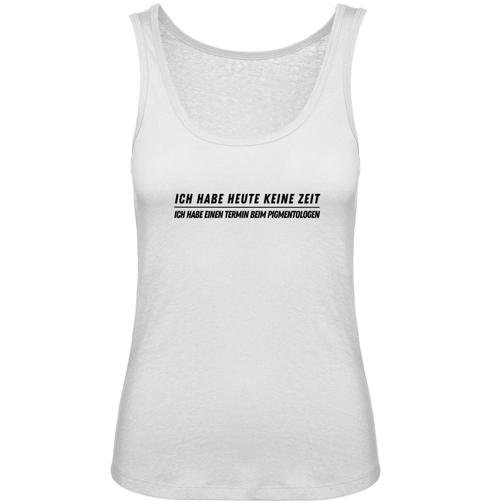 Pigmentologe - Damen Tank Top Clothes Weiß XS Tattoo Fashion von inked-mafia.de. Dieses Teil gehört in jeden Kleiderschrank eines inked-rebels! Finde ideale Geschenke für Tätowierte, Tattoofans oder Tätowierer.