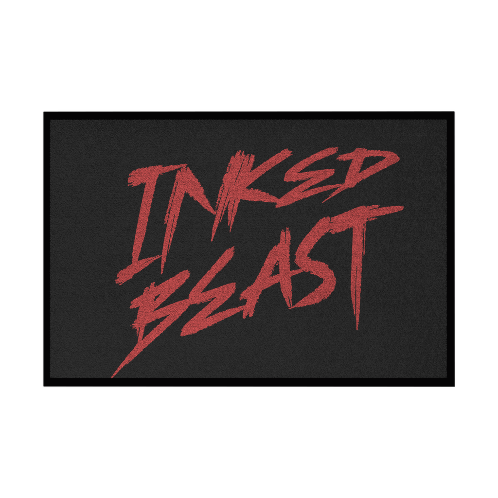 Inked Beast - Fußmatte Home & Living  Schwarz 35x50cm  Tattoo Fashion von inked-mafia.de. Dieses Teil gehört in jeden Kleiderschrank eines inked-rebels! Finde ideale Geschenke für Tätowierte, Tattoofans oder Tätowierer.