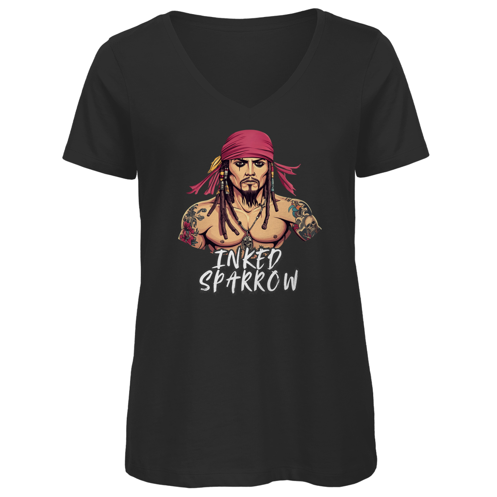 Inked Sparrow - Damen Shirt Clothes Schwarz XS Tattoo Fashion von inked-mafia.de. Dieses Teil gehört in jeden Kleiderschrank eines inked-rebels! Finde ideale Geschenke für Tätowierte, Tattoofans oder Tätowierer.