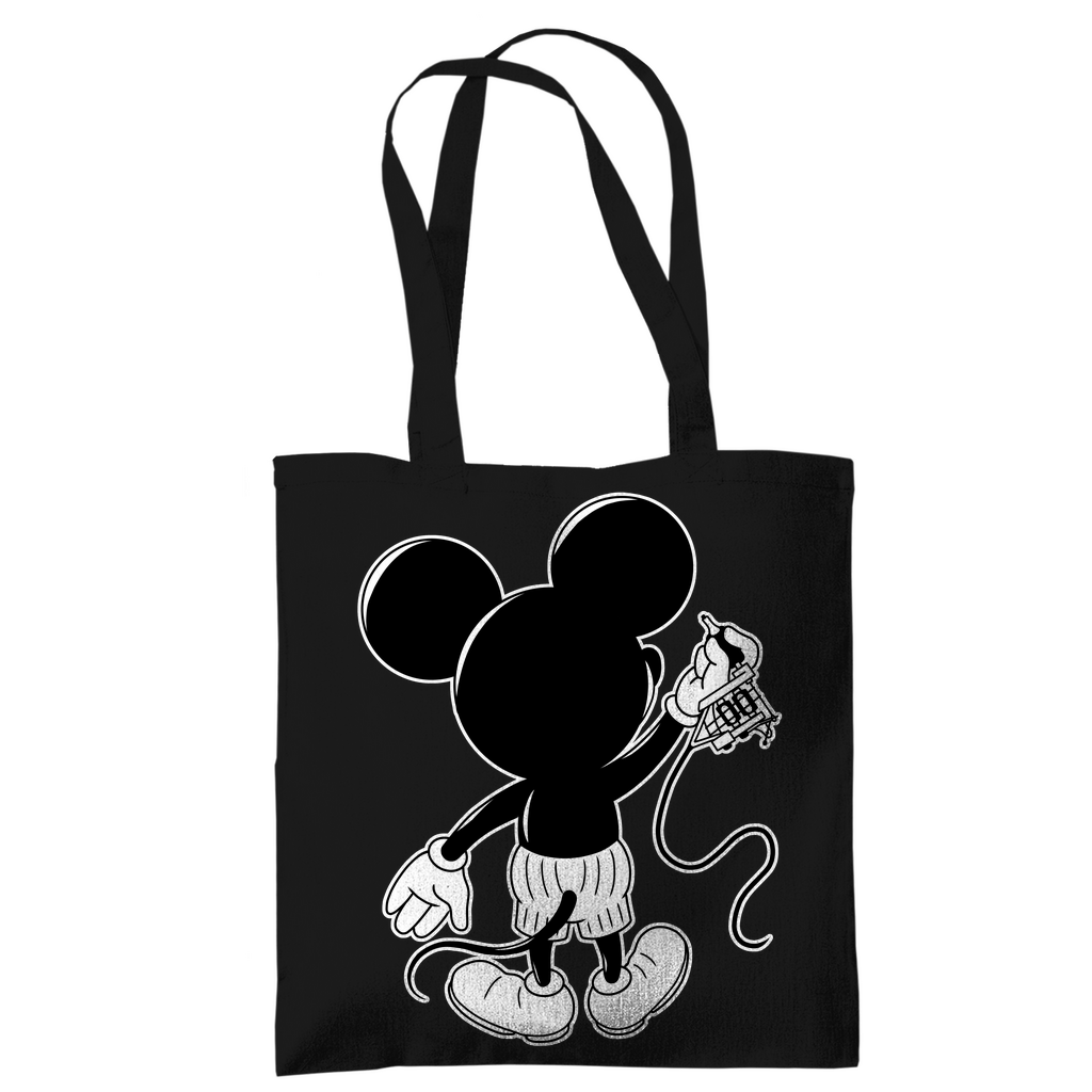 Inking Mouse - Jutebeutel Accessories Schwarz Tattoo Fashion von inked-mafia.de. Dieses Teil gehört in jeden Kleiderschrank eines inked-rebels! Finde ideale Geschenke für Tätowierte, Tattoofans oder Tätowierer.