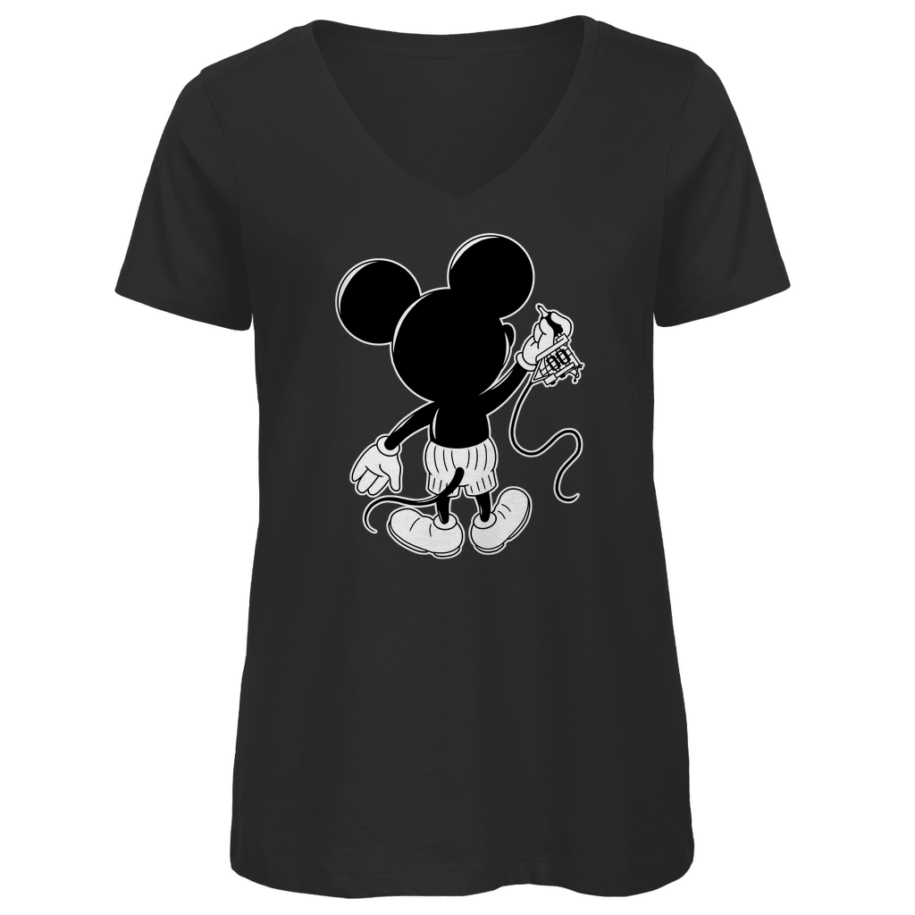 Inking Mouse - Damen Shirt Clothes  Schwarz XS  Tattoo Fashion von inked-mafia.de. Dieses Teil gehört in jeden Kleiderschrank eines inked-rebels! Finde ideale Geschenke für Tätowierte, Tattoofans oder Tätowierer.