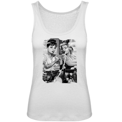 Old Style - Damen Tank Top Clothes  Weiß XS  Tattoo Fashion von inked-mafia.de. Dieses Teil gehört in jeden Kleiderschrank eines inked-rebels! Finde ideale Geschenke für Tätowierte, Tattoofans oder Tätowierer.