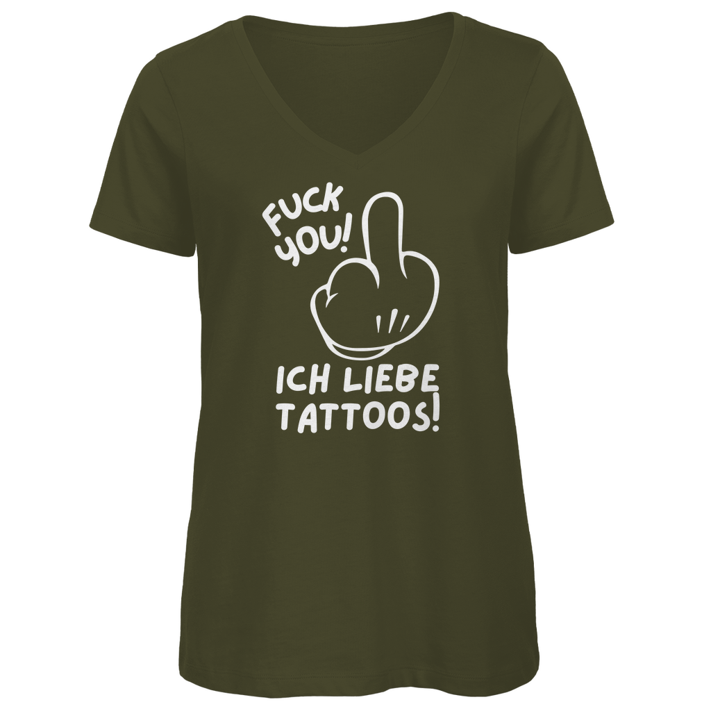 Fuck you - Damen Shirt Clothes Schwarz XS Tattoo Fashion von inked-mafia.de. Dieses Teil gehört in jeden Kleiderschrank eines inked-rebels! Finde ideale Geschenke für Tätowierte, Tattoofans oder Tätowierer.
