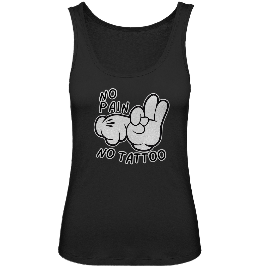 Pain - Damen Tank Top Clothes  Schwarz XS  Tattoo Fashion von inked-mafia.de. Dieses Teil gehört in jeden Kleiderschrank eines inked-rebels! Finde ideale Geschenke für Tätowierte, Tattoofans oder Tätowierer.