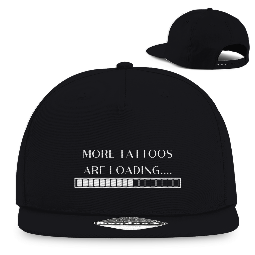 Loading - Snapback Cap Accessories  Schwarz   Tattoo Fashion von inked-mafia.de. Dieses Teil gehört in jeden Kleiderschrank eines inked-rebels! Finde ideale Geschenke für Tätowierte, Tattoofans oder Tätowierer.