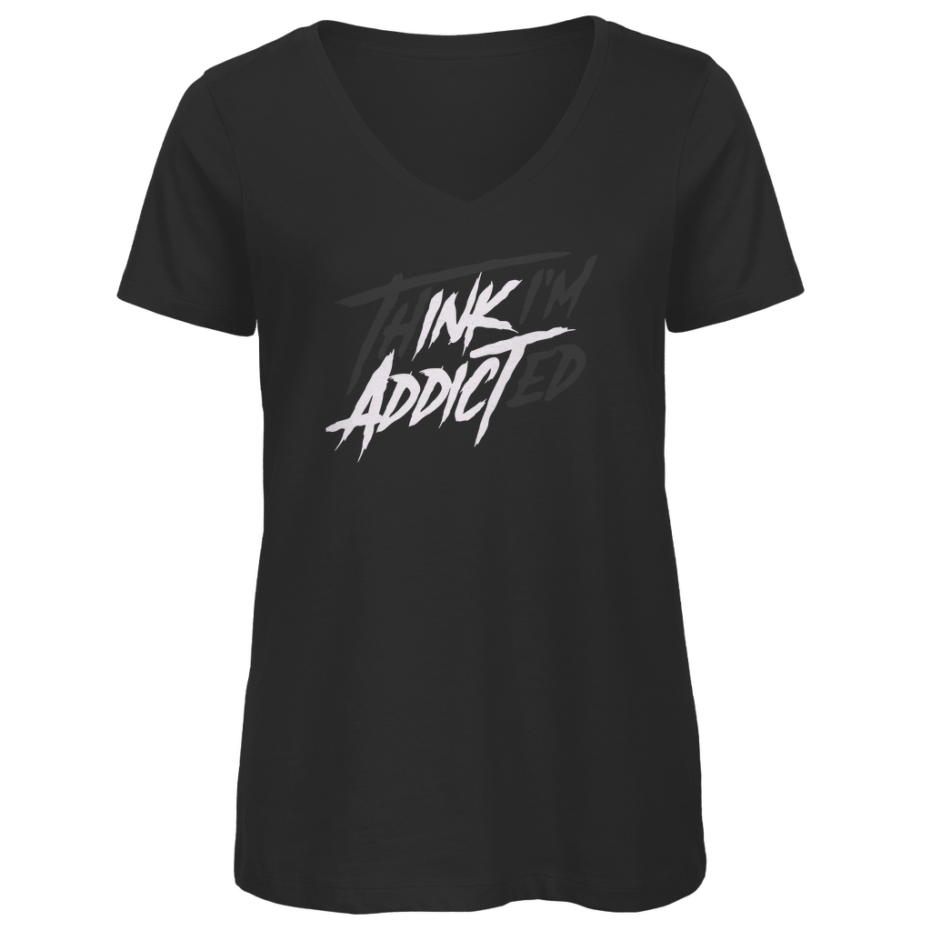 Ink Addict - Damen Shirt Clothes Schwarz XS Tattoo Fashion von inked-mafia.de. Dieses Teil gehört in jeden Kleiderschrank eines inked-rebels! Finde ideale Geschenke für Tätowierte, Tattoofans oder Tätowierer.