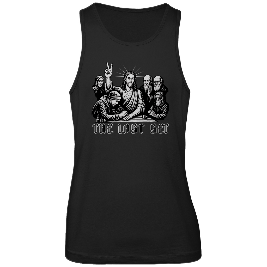The last set - Herren Tank Top Clothes Schwarz S Tattoo Fashion von inked-mafia.de. Dieses Teil gehört in jeden Kleiderschrank eines inked-rebels! Finde ideale Geschenke für Tätowierte, Tattoofans oder Tätowierer.
