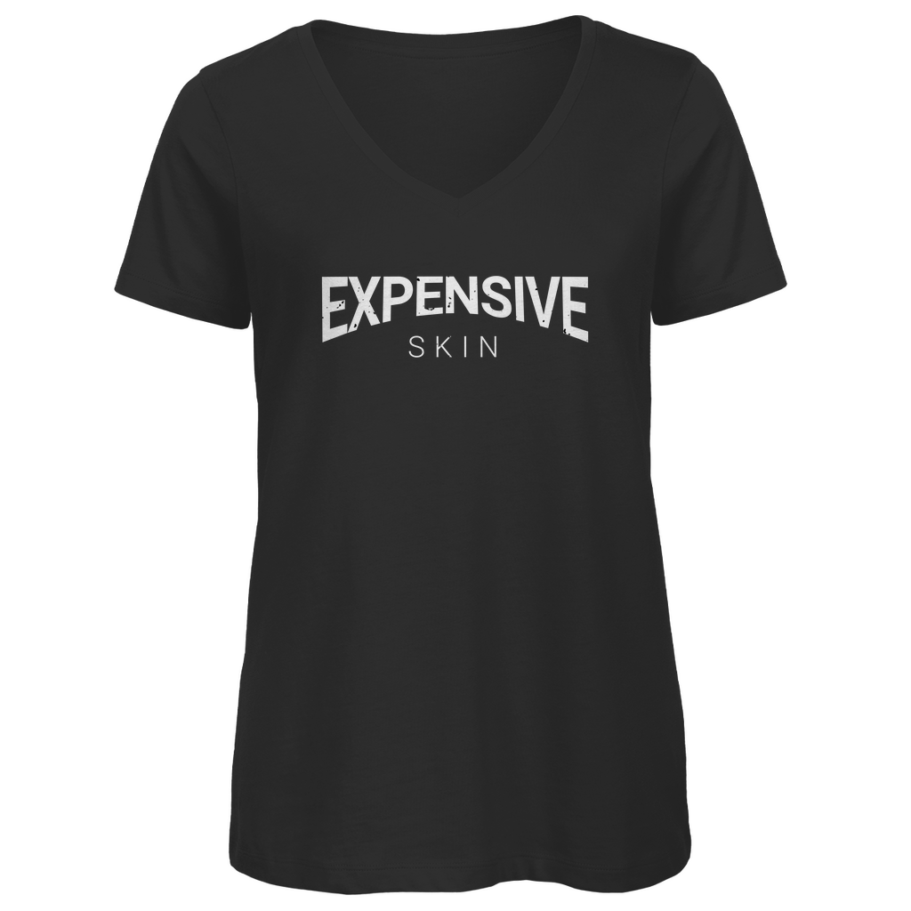 Expensive Skin - Damen Shirt Clothes Schwarz XS Tattoo Fashion von inked-mafia.de. Dieses Teil gehört in jeden Kleiderschrank eines inked-rebels! Finde ideale Geschenke für Tätowierte, Tattoofans oder Tätowierer.