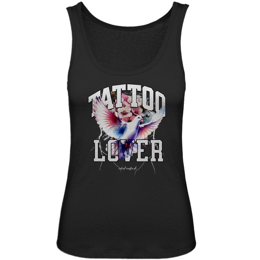 Tattoolover - Damen Tank Top Clothes  Schwarz XS  Tattoo Fashion von inked-mafia.de. Dieses Teil gehört in jeden Kleiderschrank eines inked-rebels! Finde ideale Geschenke für Tätowierte, Tattoofans oder Tätowierer.