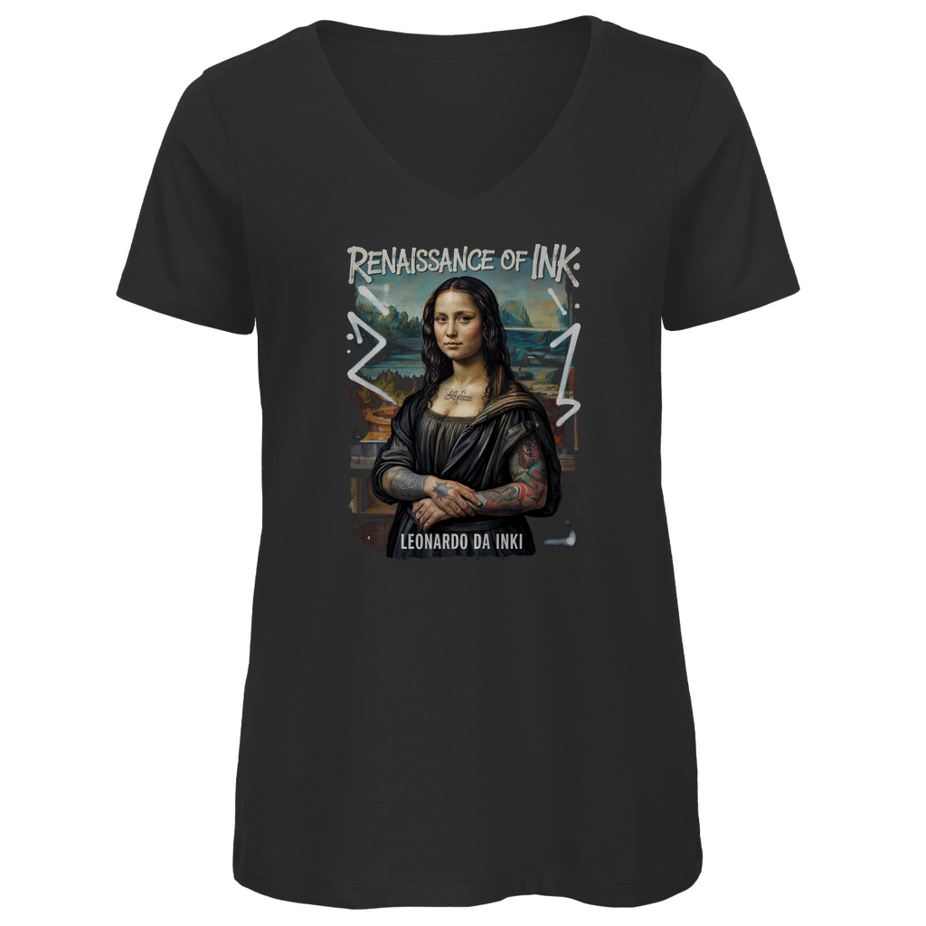 Renaisance of Ink - Damen Shirt Clothes Schwarz XS Tattoo Fashion von inked-mafia.de. Dieses Teil gehört in jeden Kleiderschrank eines inked-rebels! Finde ideale Geschenke für Tätowierte, Tattoofans oder Tätowierer.