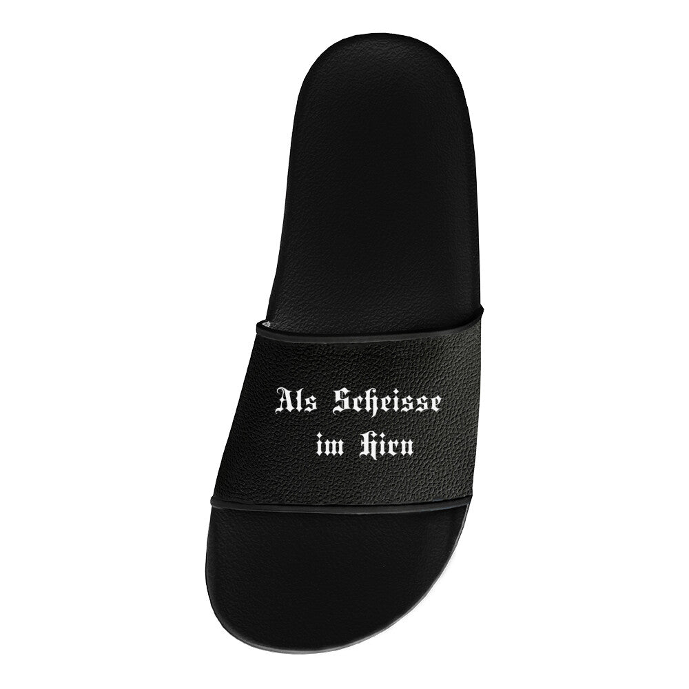 Tinte unter der Haut - Badelatschen Slippers     Tattoo Fashion von inked-mafia.de. Dieses Teil gehört in jeden Kleiderschrank eines inked-rebels! Finde ideale Geschenke für Tätowierte, Tattoofans oder Tätowierer.
