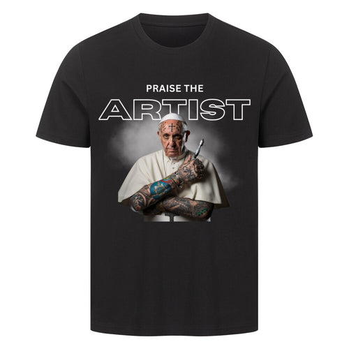 Artist - Premium Shirt T-Shirt  S Schwarz  Tattoo Fashion von inked-mafia.de. Dieses Teil gehört in jeden Kleiderschrank eines inked-rebels! Finde ideale Geschenke für Tätowierte, Tattoofans oder Tätowierer.