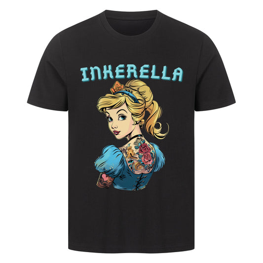 Inkerella - Premium Shirt T-Shirt  S Schwarz  Tattoo Fashion von inked-mafia.de. Dieses Teil gehört in jeden Kleiderschrank eines inked-rebels! Finde ideale Geschenke für Tätowierte, Tattoofans oder Tätowierer.