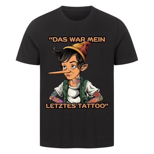 Inkocchio - Premium Shirt T-Shirt  S Schwarz  Tattoo Fashion von inked-mafia.de. Dieses Teil gehört in jeden Kleiderschrank eines inked-rebels! Finde ideale Geschenke für Tätowierte, Tattoofans oder Tätowierer.