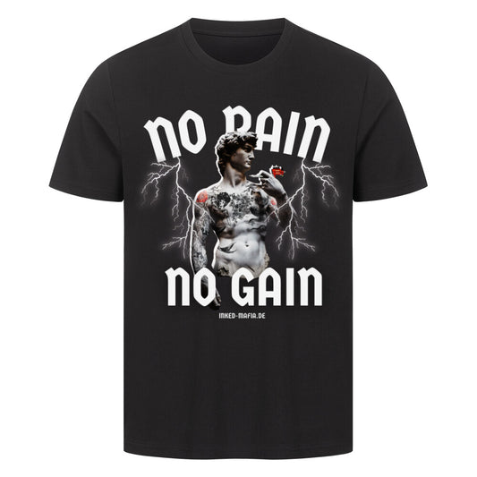 Pain - Premium Shirt T-Shirt  S Schwarz  Tattoo Fashion von inked-mafia.de. Dieses Teil gehört in jeden Kleiderschrank eines inked-rebels! Finde ideale Geschenke für Tätowierte, Tattoofans oder Tätowierer.