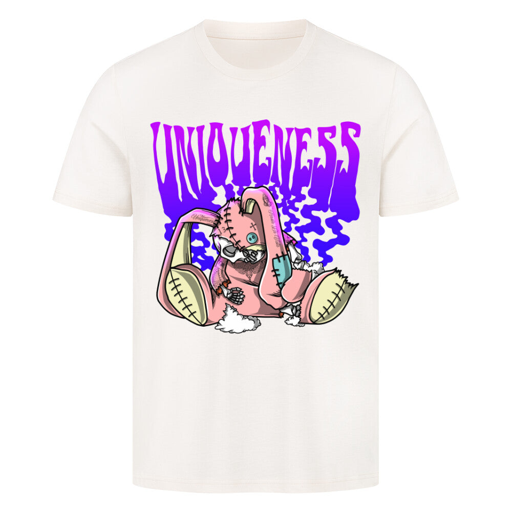 Uniqueness - Premium Shirt T-Shirt  S Beige  Tattoo Fashion von inked-mafia.de. Dieses Teil gehört in jeden Kleiderschrank eines inked-rebels! Finde ideale Geschenke für Tätowierte, Tattoofans oder Tätowierer.