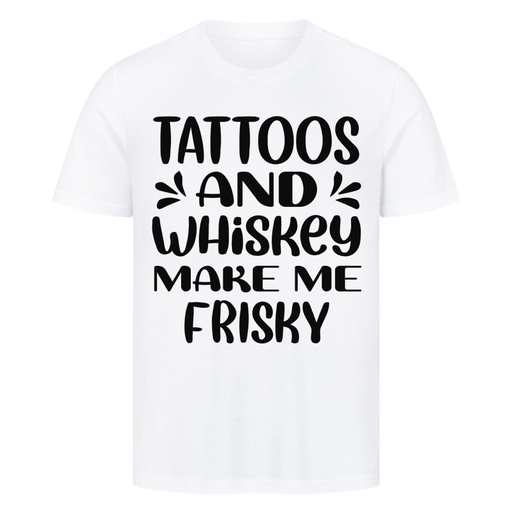 Whiskey - Premium Shirt T-Shirt  S Weiß  Tattoo Fashion von inked-mafia.de. Dieses Teil gehört in jeden Kleiderschrank eines inked-rebels! Finde ideale Geschenke für Tätowierte, Tattoofans oder Tätowierer.