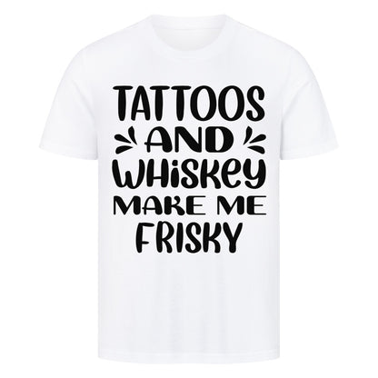 Whiskey - Premium Shirt T-Shirt  S Weiß  Tattoo Fashion von inked-mafia.de. Dieses Teil gehört in jeden Kleiderschrank eines inked-rebels! Finde ideale Geschenke für Tätowierte, Tattoofans oder Tätowierer.