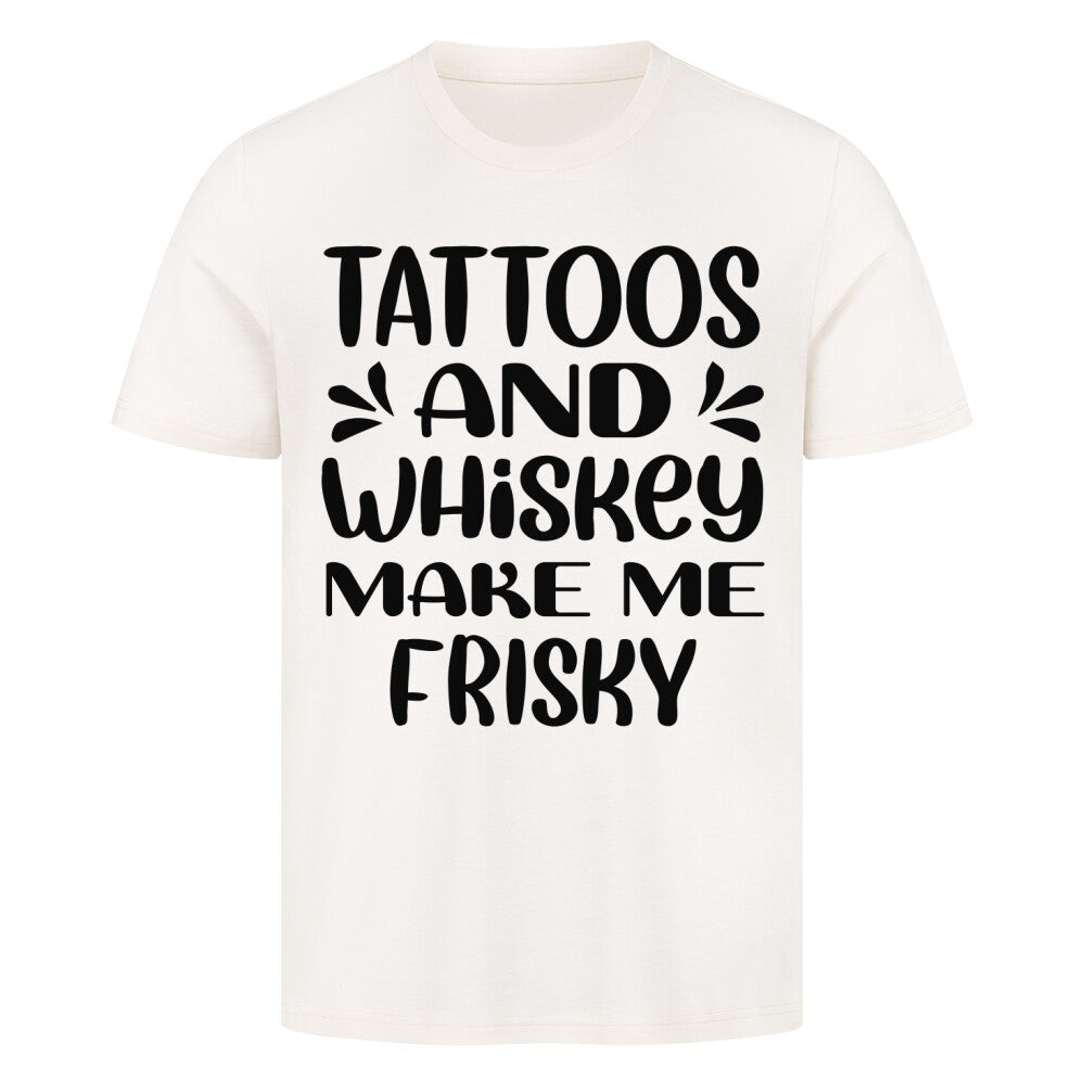 Whiskey - Premium Shirt T-Shirt  S Beige  Tattoo Fashion von inked-mafia.de. Dieses Teil gehört in jeden Kleiderschrank eines inked-rebels! Finde ideale Geschenke für Tätowierte, Tattoofans oder Tätowierer.